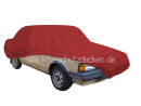 Car-Cover Satin Red mit Spiegeltaschen für VW Jetta 1979-1984