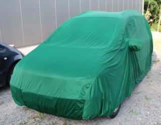 Car-Cover Satin Grün miot Spiegeltaschen für Ford C-Max