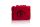 Red AD-Cover ® Mikrokontur with mirror pockets for  Alfa Romeo Brera