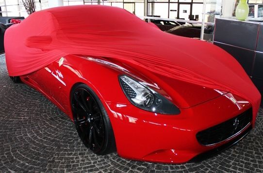 Practic Abdeckplane für Ferrari California Schutzhülle Schutzdecke Auto