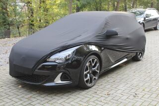 Schwarzes AD-Cover mit Spiegeltaschen für Opel Astra J & OPC