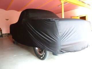 elastic black pick up Cover without pockets, size L - 579x198x157cm.