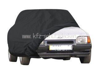 Car-Cover anti-freeze with mirror pockets for Escort III Cabrio 09/1984-09/90