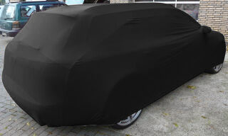Vollgarage Mikrokontur® Schwarz mit Spiegeltaschen für Audi A4 Avant Allroad