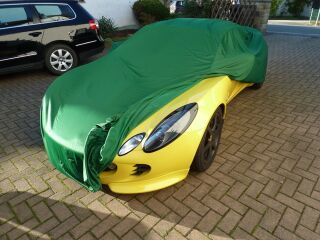 Car-Cover Satin Grün für Lotus Elise S2