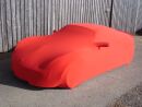 Red AD-Cover ® Mikrokontur with mirror pockets for Lotus Elise S2