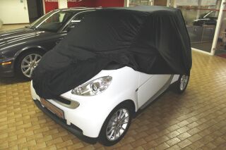 Indoor Car-Cover Satin Black für Smart ForTwo 2007–2015