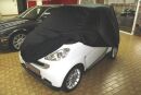 Indoor Car-Cover Satin Black für Smart ForTwo...