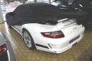 Black AD-Cover ® Mikrokuntur with mirror pockets for Porsche 997 GT3RS