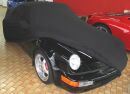 Vollgarage Mikrokontur® Schwarz mit Spiegeltaschen für Porsche 964 Turbo