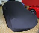Black AD-Cover ® Mikrokuntur with mirror pockets for Porsche 964 Turbo