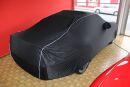 Car-Cover Satin Black mit Spiegeltaschen für Porsche 997 Turbo