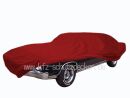 Car-Cover Samt Red for  Chevrolet Monte Carlo Sport Coupe 1971