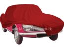 Car-Cover Samt Red for  Peugeot 204 Coupe 1966-1970
