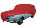 Car-Cover Samt Red for  VW 1600L Variant 1963-1973