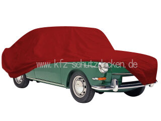 Car-Cover Satin Red für  VW 1600TL 1965-1973