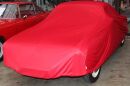 Car-Cover Samt Red for  VW Karmann Ghia Typ 34 1966-1969
