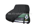 Car-Cover Satin Black for  Austin Healey Sprite MK II - MK IV