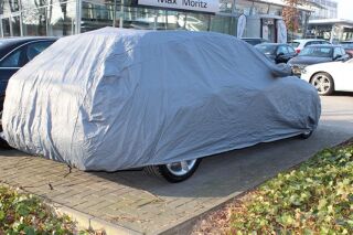 Car-Cover Outdoor Waterproof mit Spiegeltaschen für Audi A4 B8 Avant