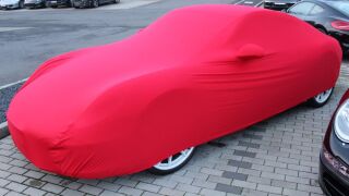Vollgarage Mikrokontur® Rot mit Spiegeltaschen für Porsche 991
