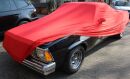 Red AD-Cover ® Mikrokontur with mirror pockets for Chevrolet El Camino 1978-1987