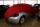 Red AD-Cover ® Mikrokontur with mirror pockets for VW Beetle 2011