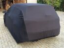 Black AD-Cover ® Mikrokuntur with mirror pockets for VW Golf 7