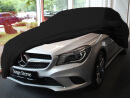Vollgarage Mikrokontur® Schwarz für Mercedes CLA mit Spiegeltaschen
