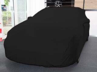 Vollgarage Mikrokontur® Schwarz mit Spiegeltaschen für Mercedes A-Klasse W 176