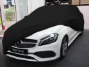 Vollgarage Mikrokontur® Schwarz mit Spiegeltaschen für Mercedes A-Klasse W 176