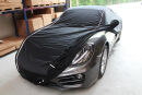 Car-Cover Satin Black mit Spiegeltasche für Porsche Cayman Typ 981c