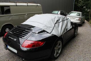 Halbgarage mit Spiegeltaschen für Porsche 997