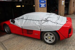 Halbgarage mit Spiegeltaschen für Ferrari Testarossa