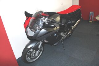 Passform Motorrad Schutzhülle mit Spiegeltaschen für...