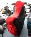 Perfect tailored motorcycle protective cover with mirror pockets for BMW K75