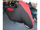 Perfect tailored motorcycle protective cover with mirror pockets for Yamaha XVS 1100 Dragstar