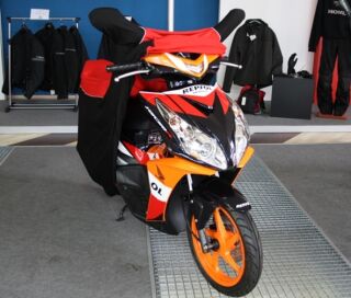 Passform Motorrad Schutzhülle mit Spiegeltaschen für Honda NSC50R