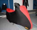 Perfect tailored motorcycle protective cover with mirror pockets for Honda NSC50R