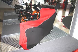 Passform Motorrad Schutzhülle mit Spiegeltaschen für Honda Vision50