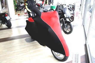 Passform Motorrad Schutzhülle mit Spiegeltaschen für...