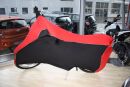 Perfect tailored motorcycle protective cover with mirror pockets for Honda CRF 250L