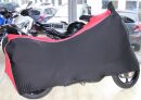 Perfect tailored motorcycle protective cover with mirror pockets for Suzuki V Strom