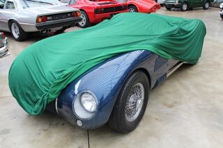 Car-Cover Satin Grün für Jaguar C-Type