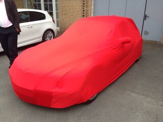 Vollgarage Mikrokontur® Rot mit Spiegeltaschen für BMW Z3 Coupe
