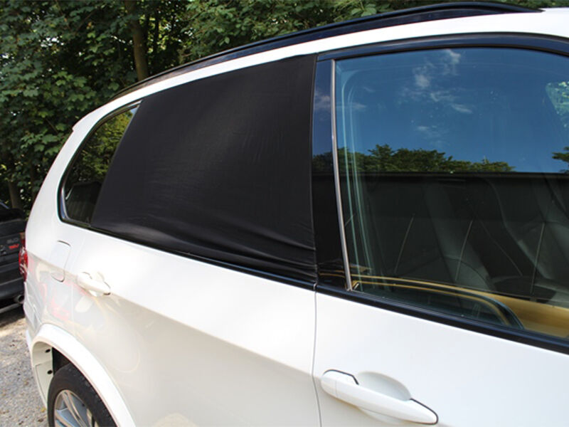 2stk Auto Fenstervorhänge + Saugnapf Fenster Sonnenschutz KFZ