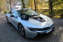 Black AD-Cover with mirror pockets for BMW i8