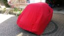 Car-Cover Satin Red für Heinkel Kabinenroller