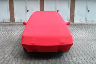 Vollgarage Mikrokontur® Rot mit Spiegeltaschen für Renault Fuego