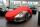 Car-Cover Satin Red mit Spiegeltaschen für Porsche 997