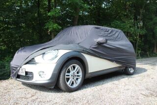 Car-Cover anti-freeze with mirror pockets for BMW Mini